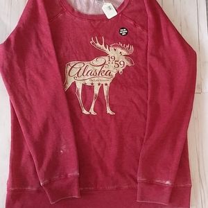 NWT Creative Apparel Alaska Sweatshirt